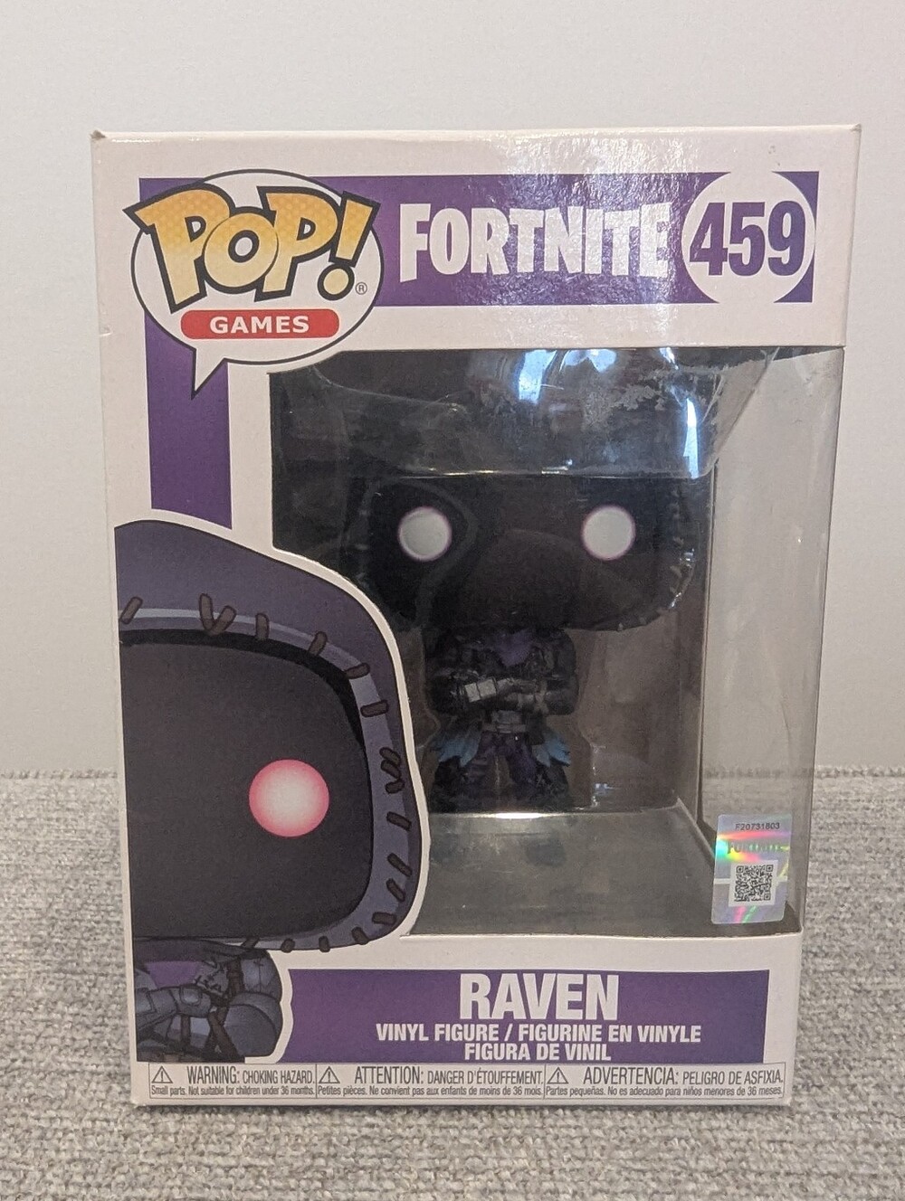Funko Pop! Games Fortnite Action Figure - Raven 459 NIB